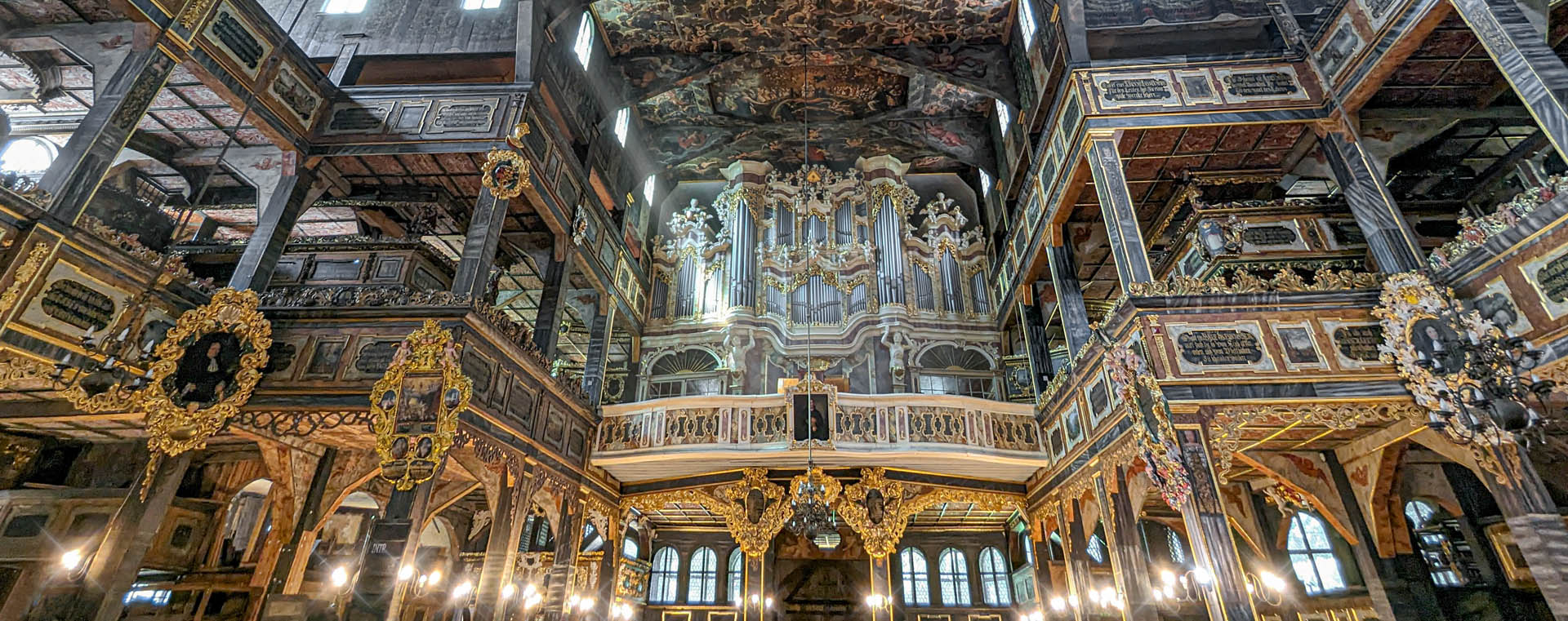 Chiesa della pace di Świdnica in Polonia. Foto sul blog di viaggi 'Nerd in Spalla: viaggiatori poco seri' dedicato al pop-culture tourism