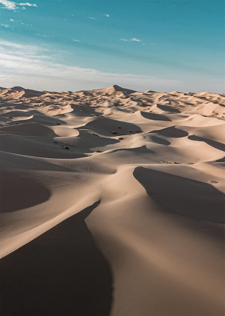 Il deserto di Samalayuca (Messico) usato da David Lynch per Dune. Foto nell'articolo del blog di viaggi dedicato al pop-culture tourism 'Nerd in Spalla'.
