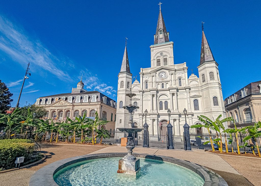 Jackson Square a New Orleans in Louisiana (USA). Foto sul blog di viaggi 'Nerd in Spalla: viaggiatori poco seri' dedicato al pop-culture tourism