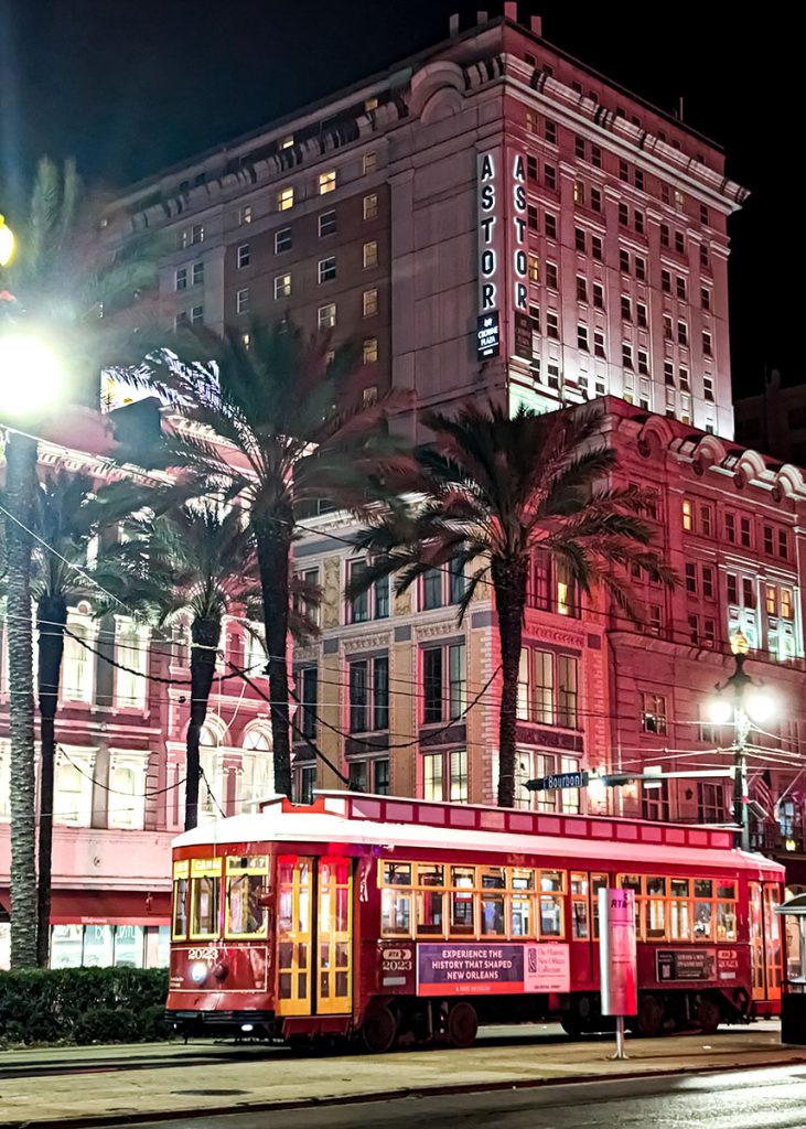 Notte a New Orleans in Louisiana (USA). Foto sul blog di viaggi 'Nerd in Spalla: viaggiatori poco seri' dedicato al pop-culture tourism