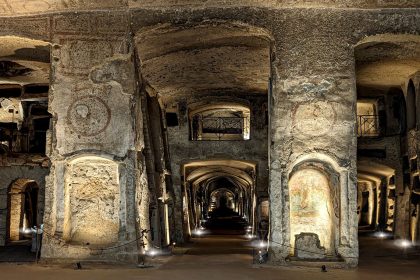 Catacombe di San Gennaro a Napoli. Foto su 'Nerd in Spalla: viaggiatori poco seri'