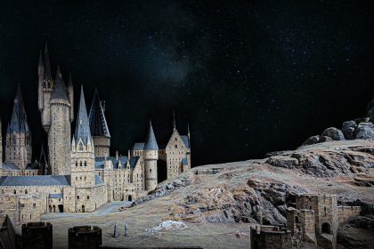 Hogwarts all'Harry Potter Studio Tour di Tokyo. Foto sul blog di viaggi "Nerd in Spalla: viaggiatori poco seri"