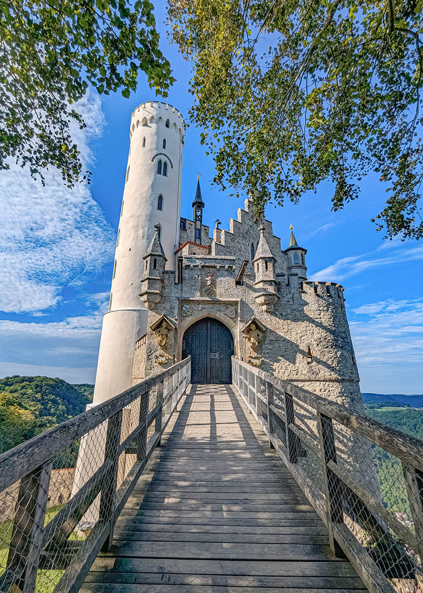 Castello di Lichtenstein, un 'castello delle favole' in Germania. Foto sul blog di viaggi "Nerd in Spalla: viaggiatori poco seri".