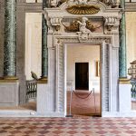 Trompe l'oeil al Palazzo Ducale di Sassuolo nella Sala delle Guardie. Foto sul blog di viaggi: "Nerd in Spalla: viaggiatori poco seri".