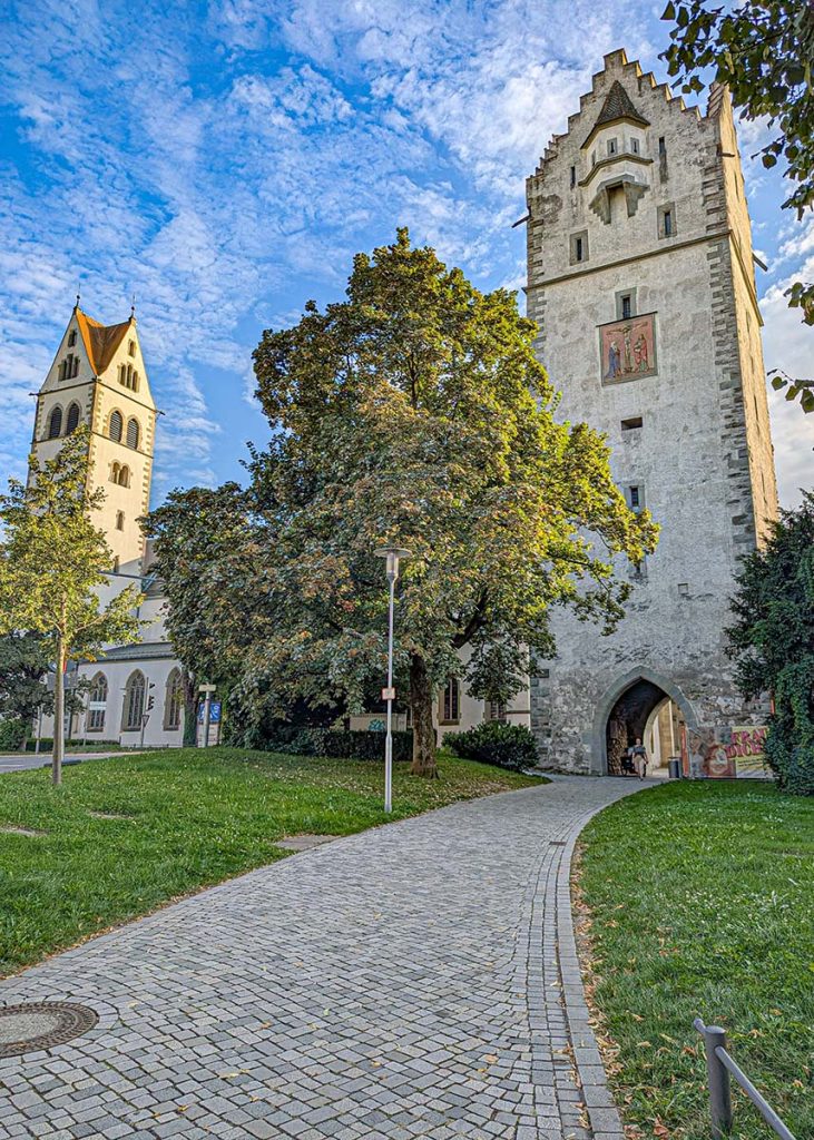 Due torri a Ravensburg in Germania. Foto sul blog di viaggi "Nerd in Spalla: viaggiatori poco seri"