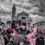 Giro d'Italia 2025 a Brescello il paese di Don Camillo e Peppone. Foto sul blog di viaggi "Nerd in Spalla: viaggiatori poco seri"