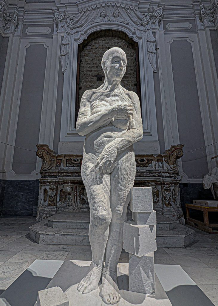 "Venere" allo Jago Museum nel rione Sanità di Napoli. Foto sul blog di viaggi "Nerd in Spalla: viaggiatori poco seri".