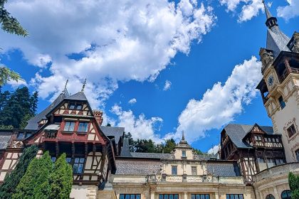 Castello di Peleș. Foto sul blog di viaggi "Nerd in Spalla: viaggiatori poco seri".