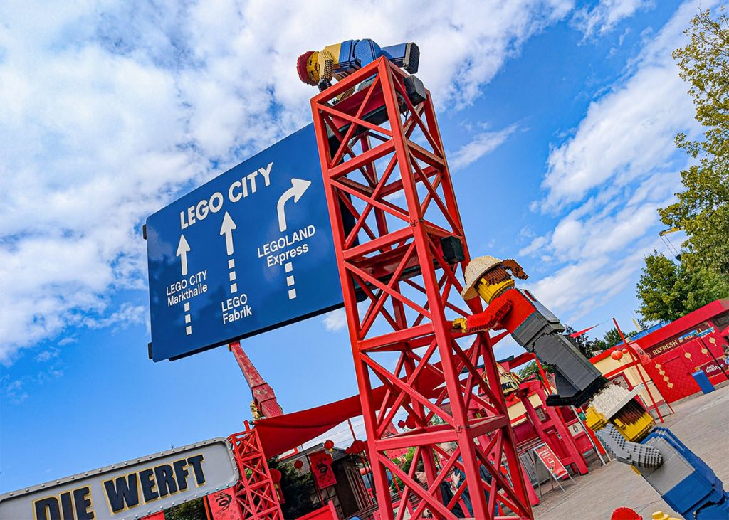 Lego City a Legoland Deutschland. Foto sul blog di viaggi "Nerd in Spalla" dedicato alla cultura pop.