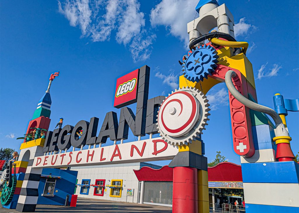 Ingresso a Legoland in Germania. Foto sul blog di viaggi "Nerd in Spalla" dedicato alla cultura pop.