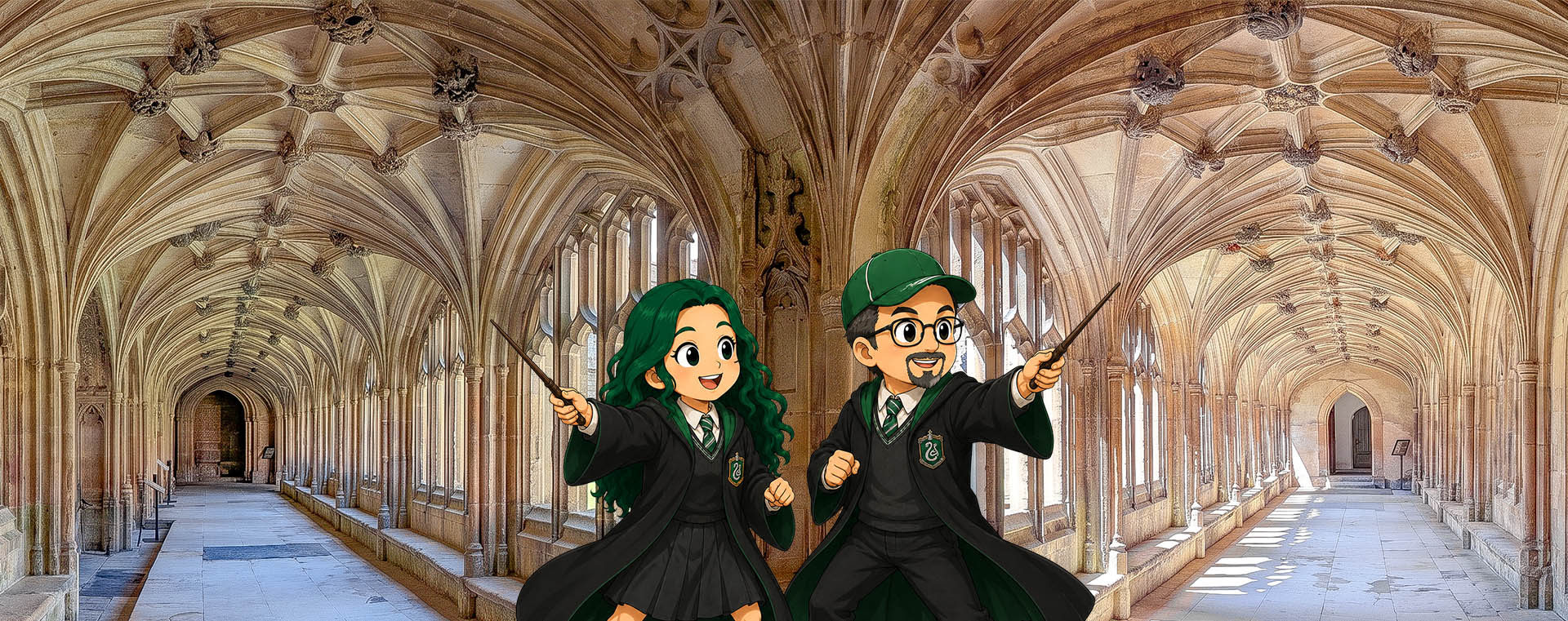 Lacock Abbey, location dei film di Harry Potter. Foto sul blog di viaggi "Nerd in Spalla: viaggiatori poco seri" dedicato alla pop culture.